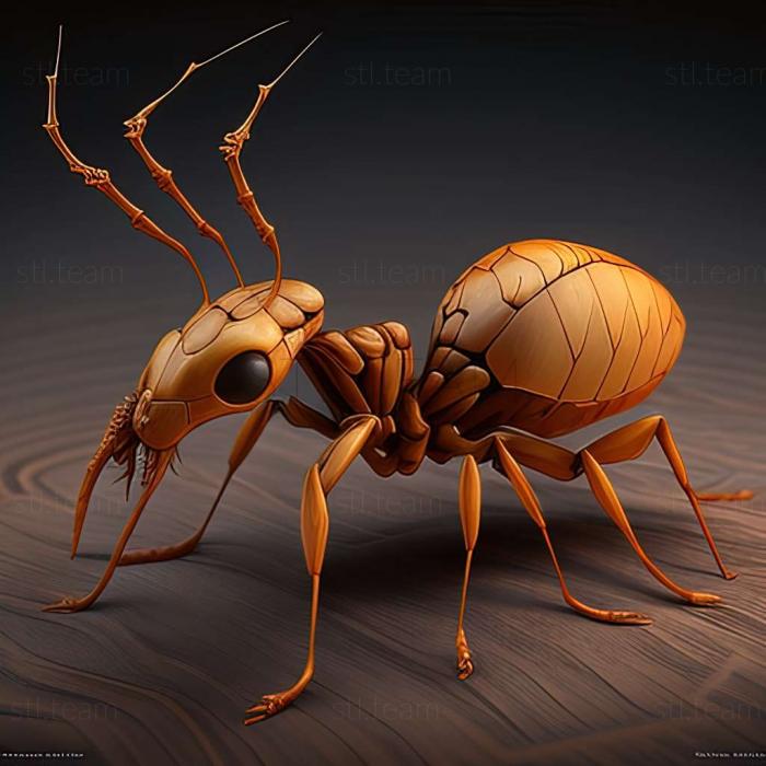 3D model Pheidole rhea (STL)